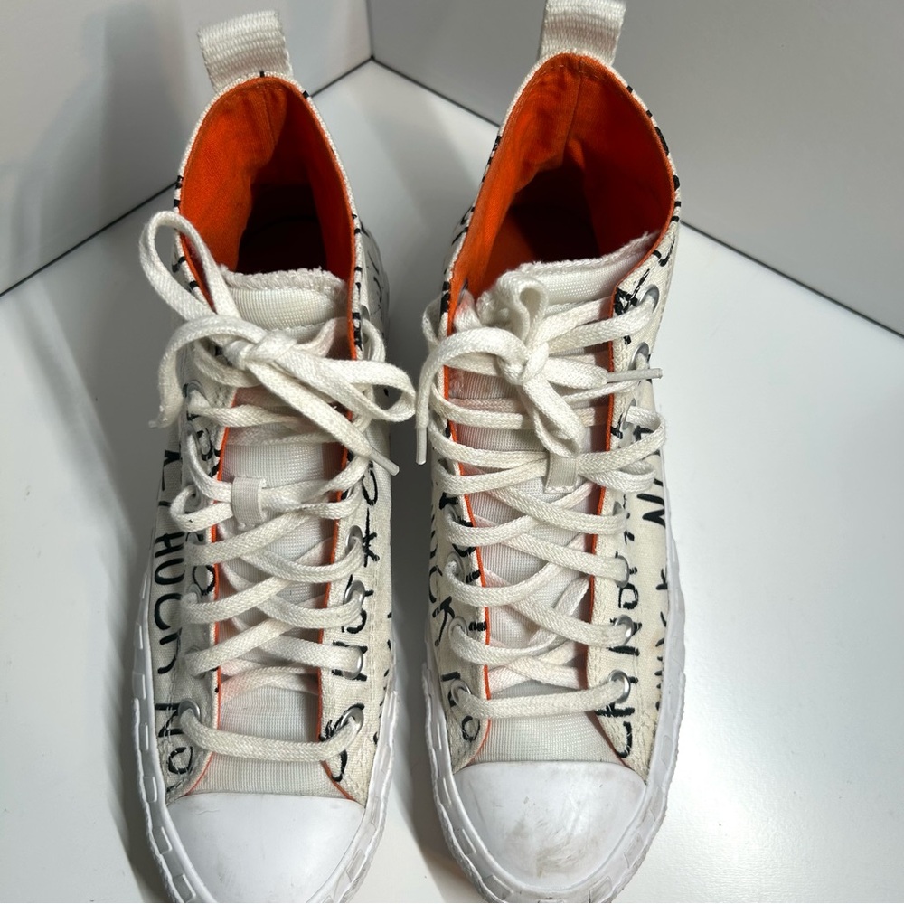 Converse Men's UNT1TL3D White "Not a Chuck" Hightops in‎ Size 8.5 - Picture 5 of 15